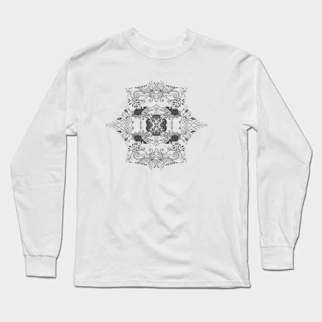 Life's Patterns Long Sleeve T-Shirt by wanungara